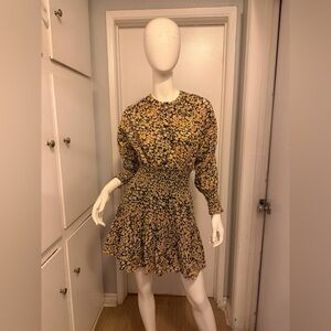Apiece Apart Women’s La Ventura Mini Dress floral Pattern size XS